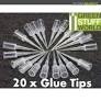 Precision tips for Super Glue Bottles